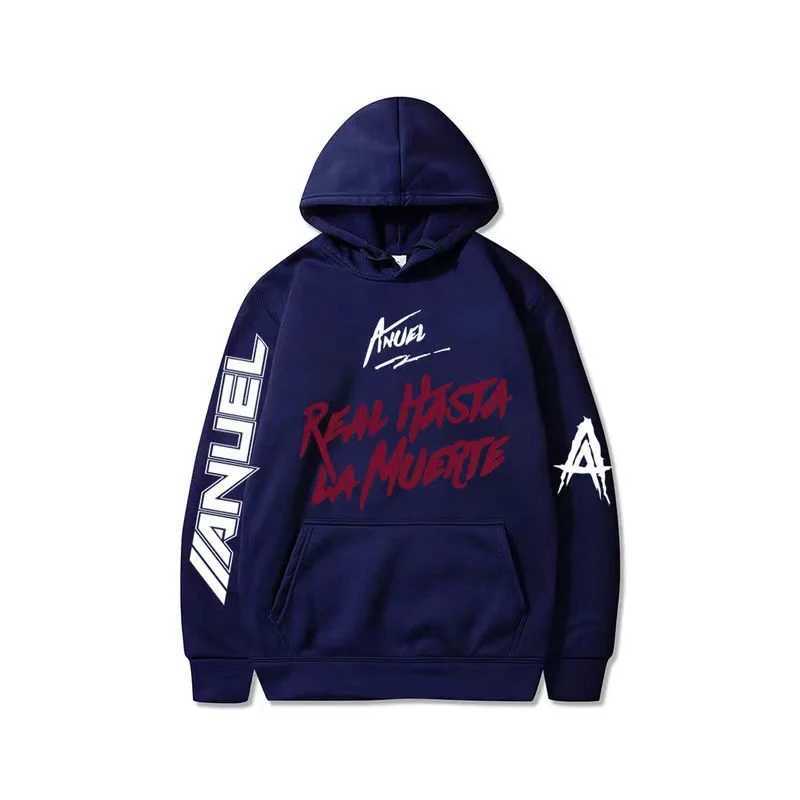 Trend American style pullover mens spring and autumn heavy American retro solid color with shoulder sleeve loose long-sleeved h W250207