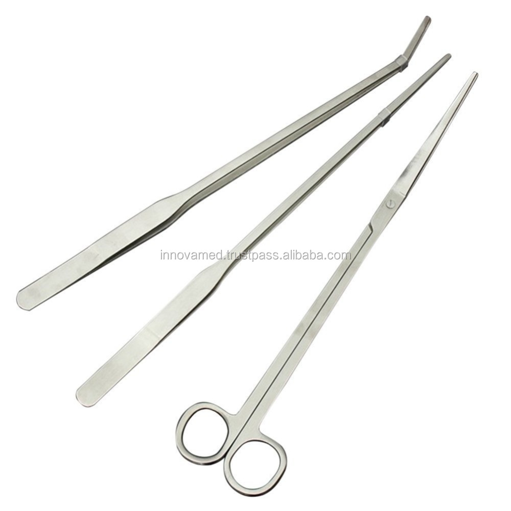 Live Plants Accessories, Aquarium Instruments Aquarium Plant Tools Set 50 Pieces Rust Free Stainless Steel 3 Working Days