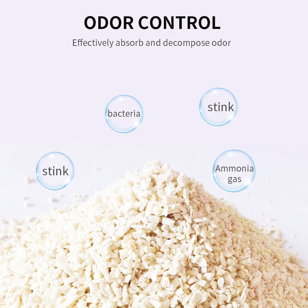 Broken Tofu Cat Sand Biodegradable Clumping Original Crushed Tofu Cat Litter