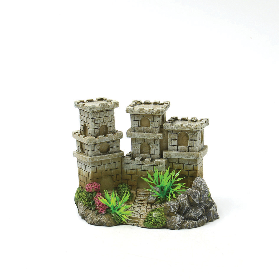 Aquarium Fish Tank Decoration Castle Ornaments