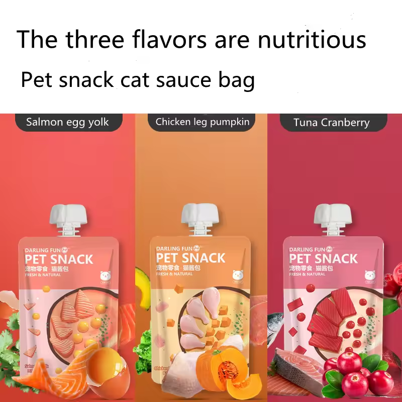 Natural Cat Treat Sticks, Mixed Fish Flavor, Low Calorie, Nutrient-Rich Snacks