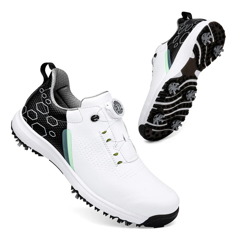 Fashion Golf Shoes Men Golf Shoes Leather Sneakers Shoes Comfortable Outdoor Walking 39-46 Walking Big Footwears 241126