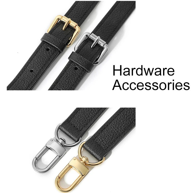 100120cm Adjustable Bucket Bag Cowhide Shoulder Strap Genuine Leather Handle Crossbody For Women DIY Accessories 241125