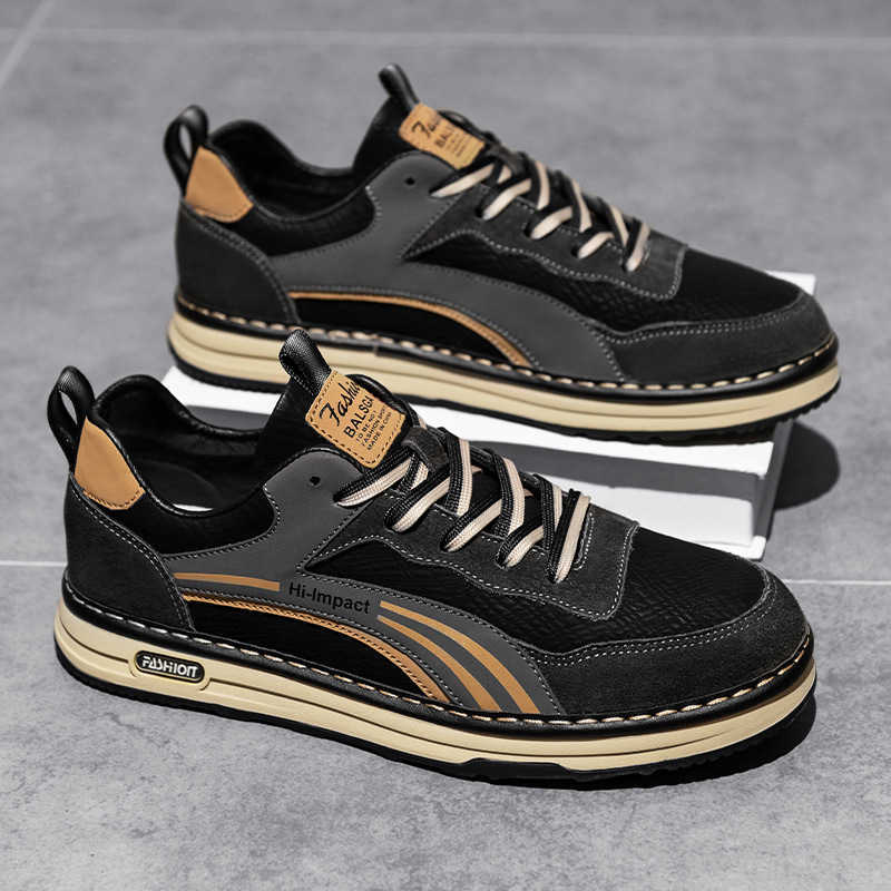 High Quality Mens shoes summer versatile casual flat shoes mens high-end sense mesh soft sole sports running Forrest Gump shoes T241126