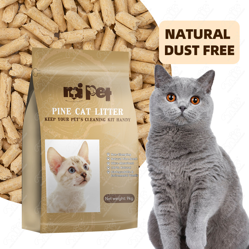 Bulk Wholesale Custom High Quality Deodorization Pellets Pine Wood Cat Litter