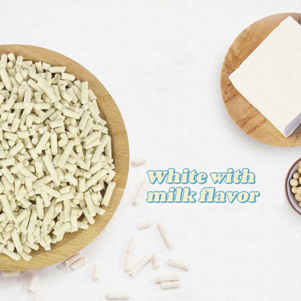 China Supply Natural Soybean Organic Tofu Cat Litter Sand For Ecological Cats