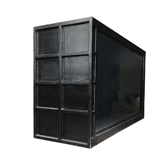 Top quality large indoor fiberglass shrimp fish aquaculture farming equipment mermaid cage boxes pond pots tanks