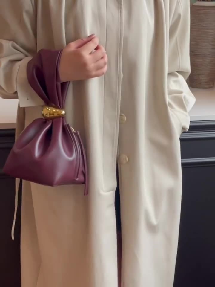 Unique Women's Wristlet Pouch - Fashionable Small Handbag