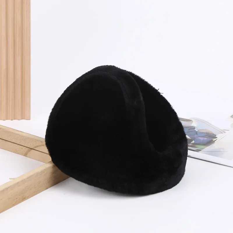 Thicken Fur Earmuffs Ear Muffs Warm Headphones Winter Accories for Women Ear CoverXJ241126