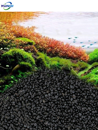 9L aquarium Small size nature black powder type aqua soil for aquarium