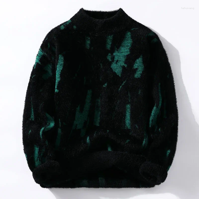 Men's Sweaters 2024 Brand Clothing High Quality Fashion Sweaters/Male Loose Casual Knitted Pullover/Man Round Neck