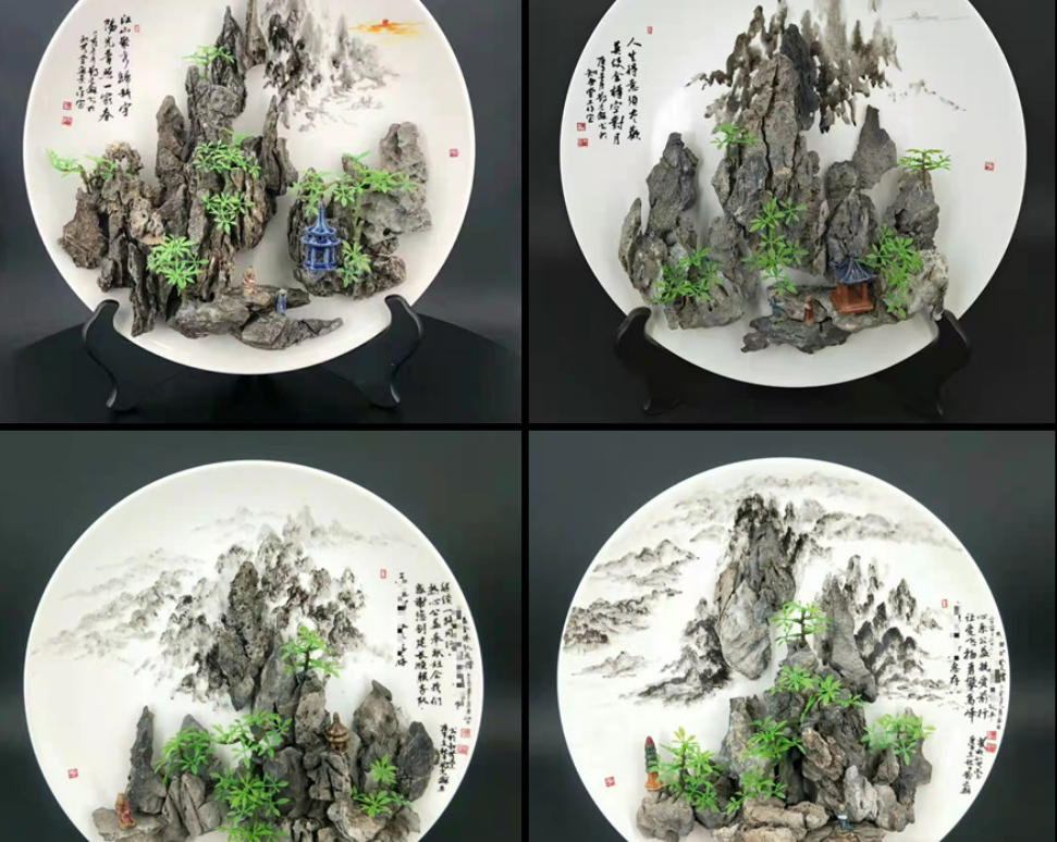 Yingde natural Landscaping seiryu stone for fish tank natural dragon stone aquarium decoration