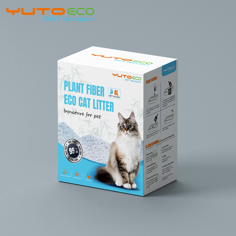 Manufacturers Wholesale Price Natural Caked Natural Material Cat Litter Hot Sale Of Degradable Natural Cat Litter