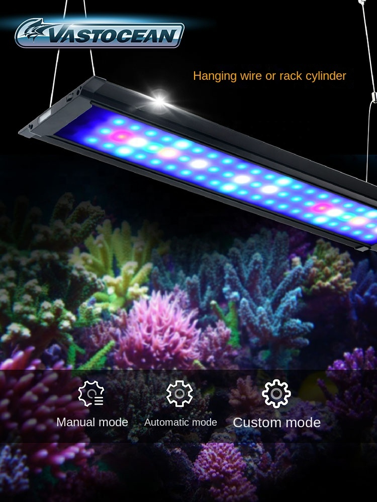 Memory Function High Brightness 120cm 120W Aquarium LED Light For Aquarium Fish Tank