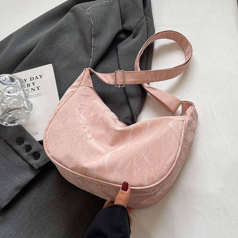 Korean Girl 2024 Summer Fashion Crossbody Instagram Single Shoulder Dumpling Bag Female