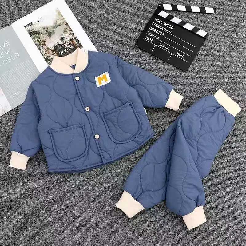 Clothing Sets Spring Baby Girls Kids Clothes Autumn Winter Warm Baby Boys Clothes Kids Sport Suit 2pcs Toddler Outfits Newborn Infant Clothing H241126