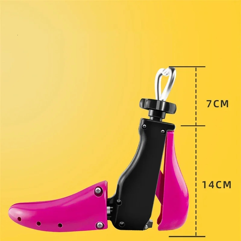 1 piece of unisex adjustable length wide flat high-heeled shoes stretch shoe tree portable shoe shaped stretch shoe holder 241126