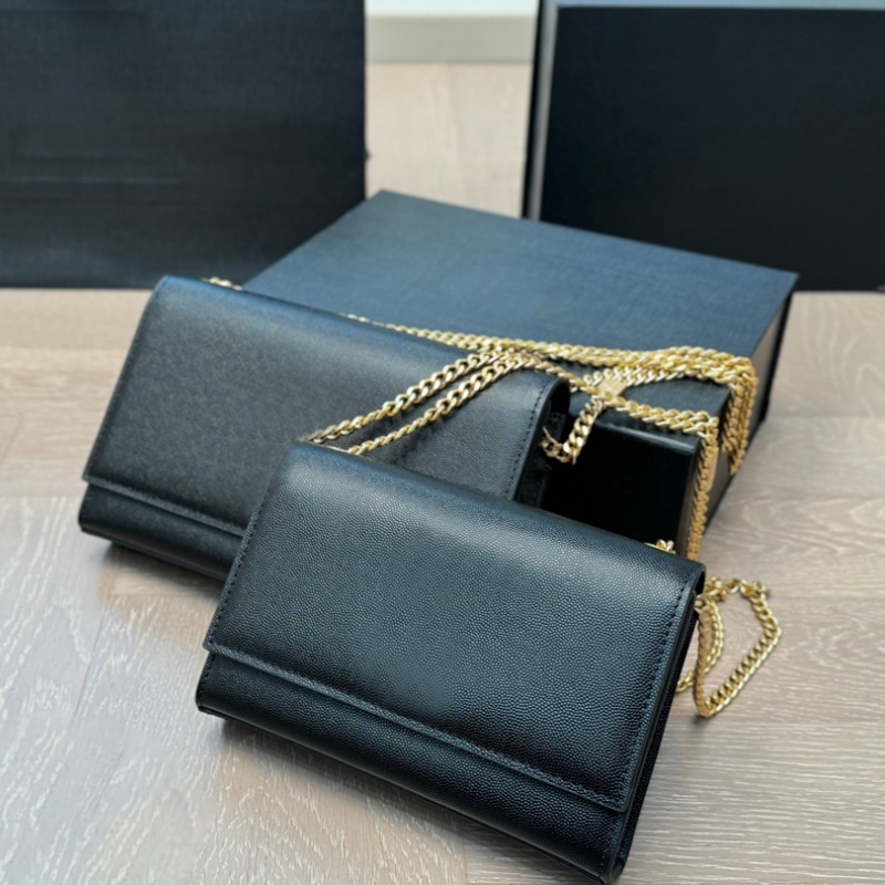 Fashion Designer Woman Bag Kate Shoulder bag Handbag Leather chain crossbody shoulder bag Envelope Caviar Purse