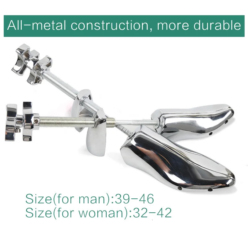 adjustable aluminum retro metal shoe tree suitable for mens and womens shoe extenders stretch shoe shapes and adjustable shoe trees 241126