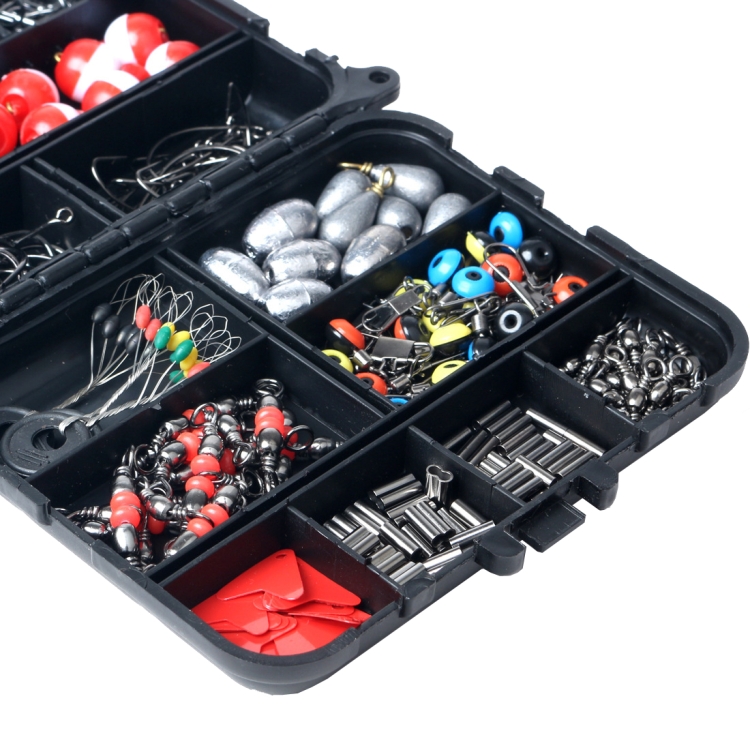 Wholesale price 263 PCS / Set T0196 Fishing Small Accessories Ball Shaped Floating Rock Fishing Gear 263 in 1 fishing set