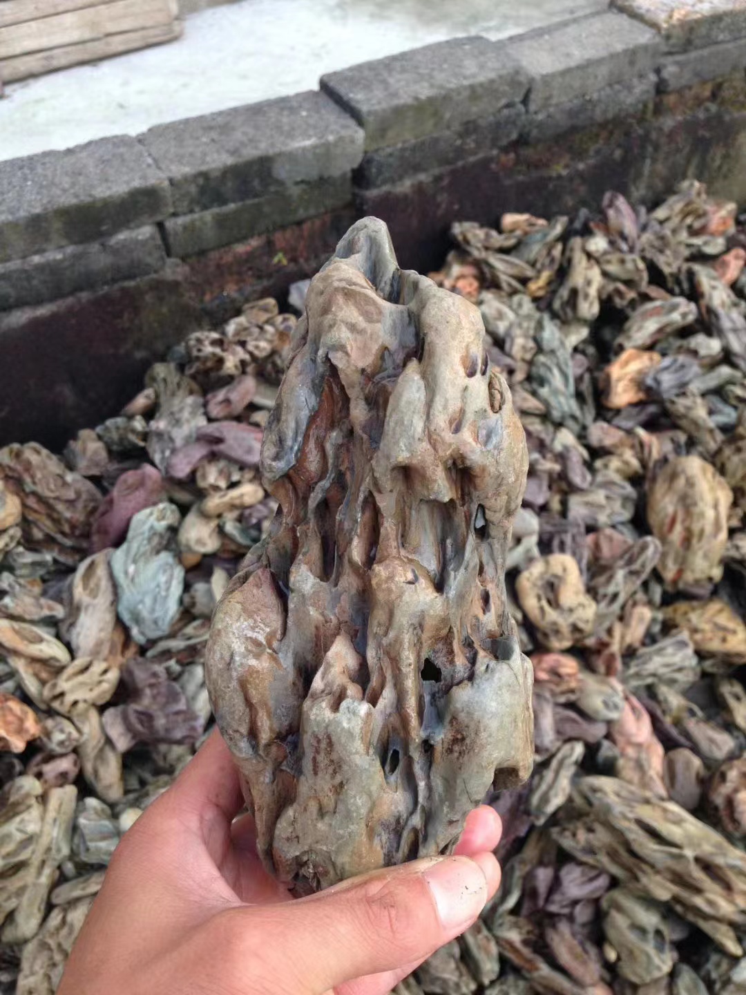 Natural River Dragon Stone Rock Carefully Selected Mixed Sizes, Decorative Aquarium Rocks, Aquarium Stones for Fish Tank