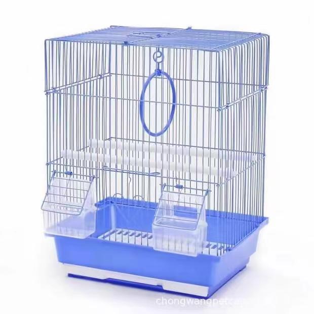 Bird Cage Stainless Steel With Wheels On Wheels Canary Breeding Free Shipping