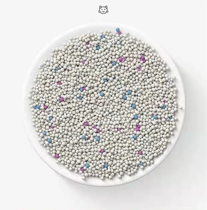 Professional Cat Litter Manufacturing Strong Fragrance Colorful Broken Cat Litter Oem Odm Cat Litter