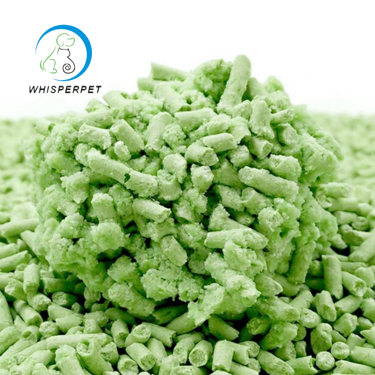 Oem Factory Hot Sale No Dust Free Cat Litter Tofu Cat Litter 1 Ton Tofu Cat Litter