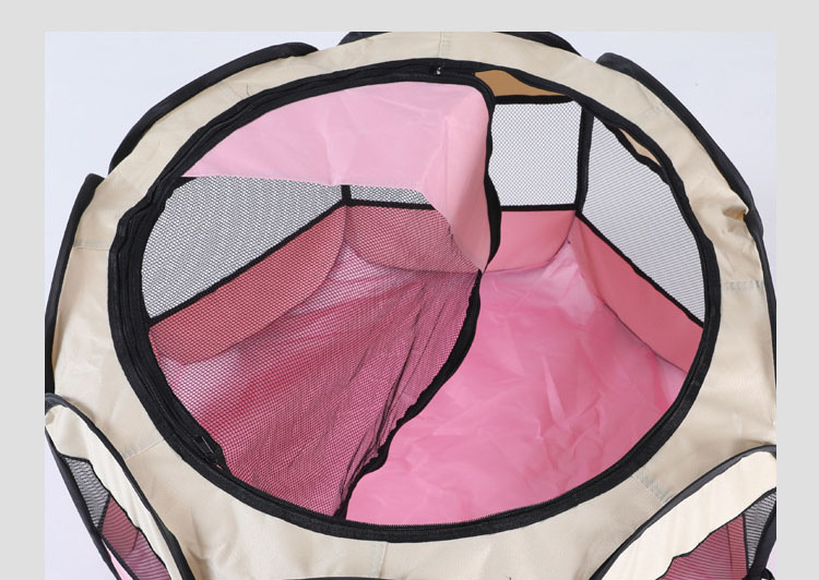 Pet Dog Cat Travel Carrier Cage Other Pet Cages & Houses Product Steel Wires Pet Octagonal Cage