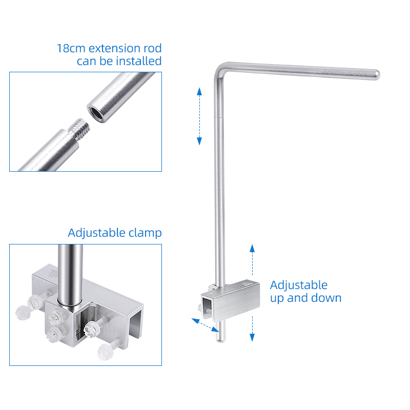 WEEKAQUA aquariums & accessories DJ-S-16S-D0 universal sunsun fish tank light aluminum aquarium light stand