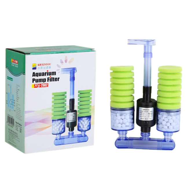 wholesale Xinyou XY-2902 fish tank pump filter aquarium sponge filter Aquarium pump filter