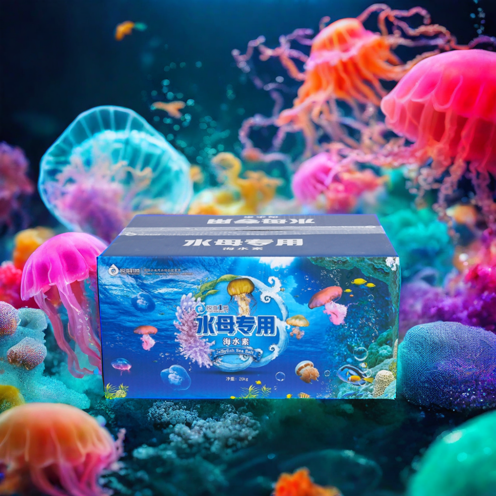 soluble jelly salt soak artificial sea water crystal salt for aquarium 20kg 25kg Jellyfish sea salt