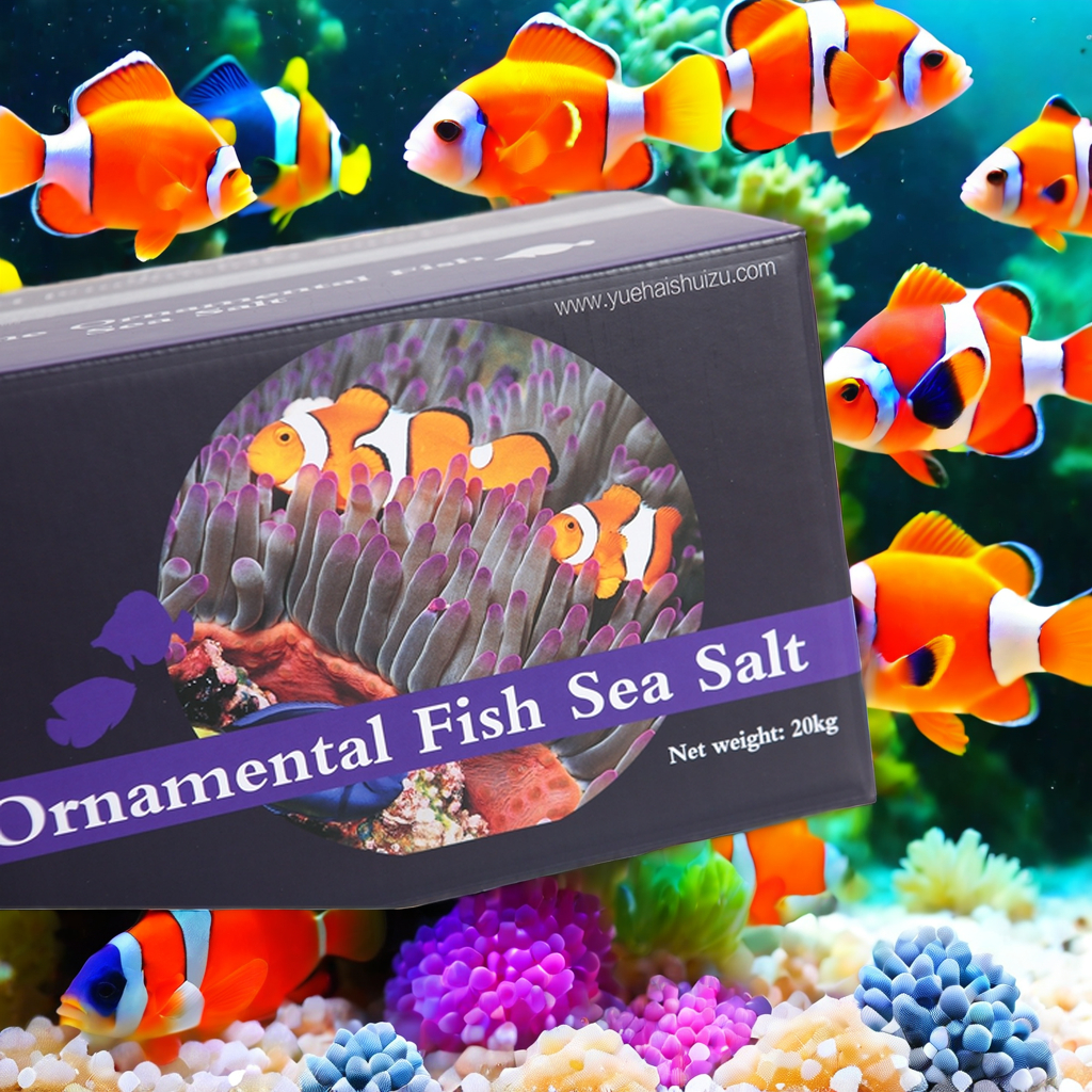High Quality For Home Pet Store Wholesale 20KG Per Box Package OEM aquarium Marine fish tank sea salt