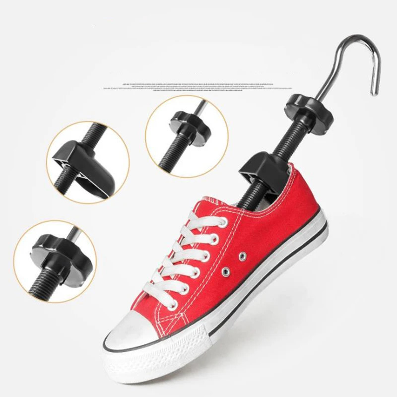 Size 36-48 mens adjustable heel elastic boot tree extender neutral plastic alloy to maintain shoe shape 241126