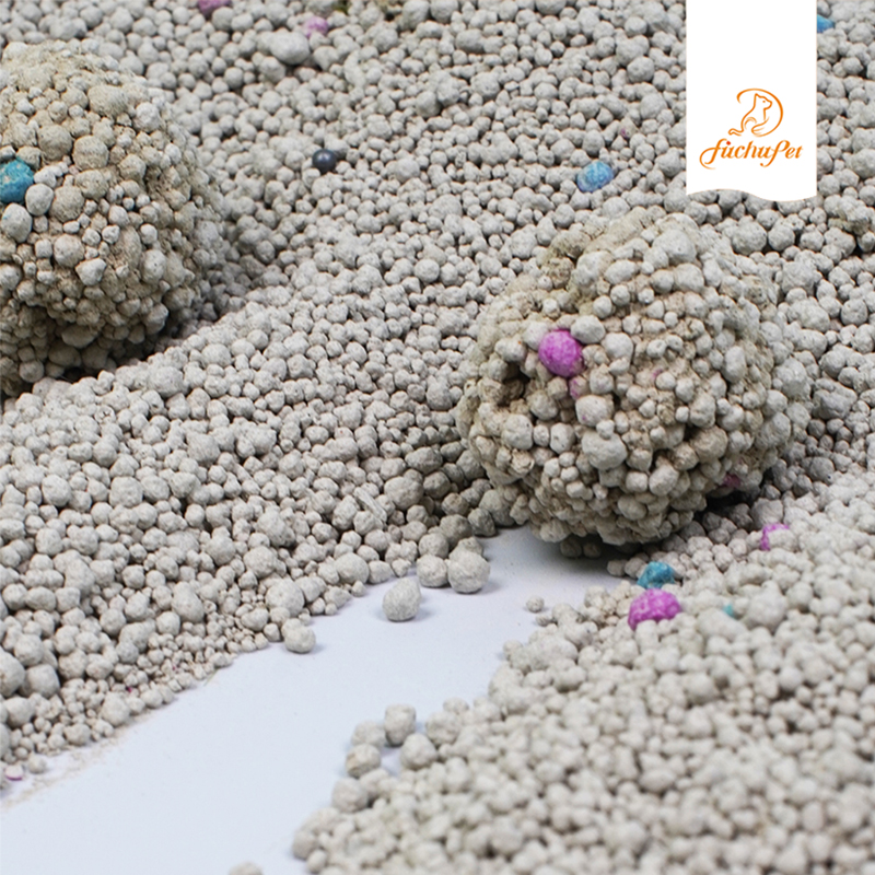 ODM OEM Coffee Scent Cat Litter Fast Clumping Easy To Scoop Bentonite Cat Litter
