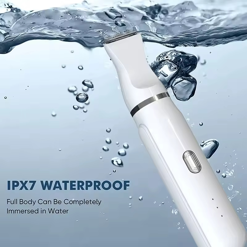 USB Cordless Electric Rechargeable Pet Grooming Tools Portable Low Noise Shaver Trimmer Waterproof Hair Clipper for Small Cats