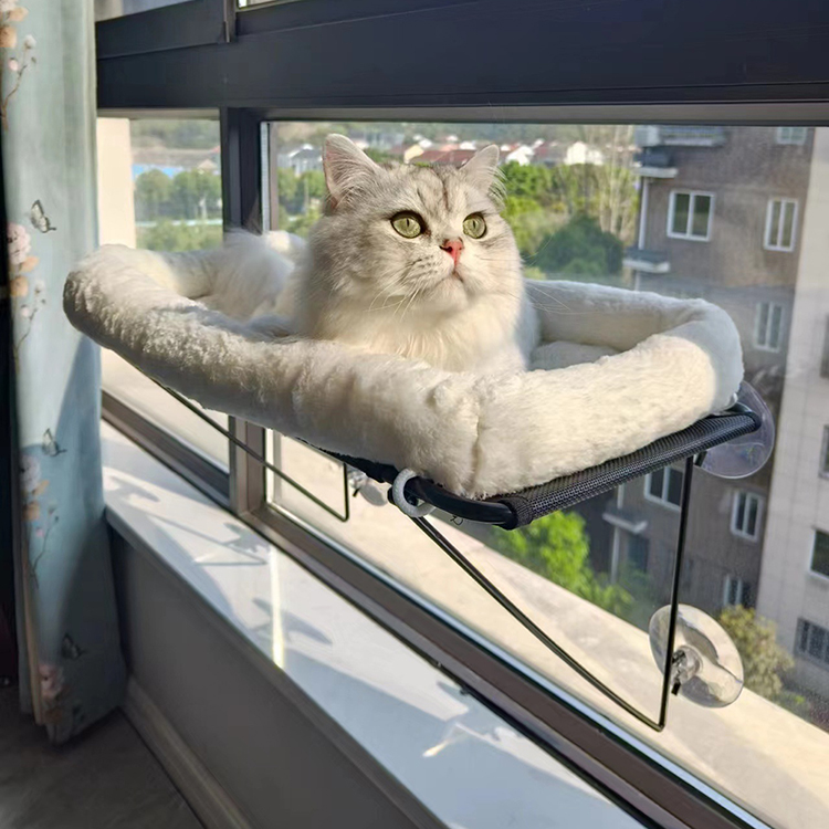 Wholesale Comfortable Cat Hammock Hanging Cat Window Hammock Bed Removable Warm Pet Bed