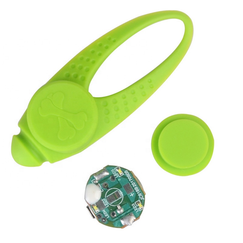 Pet Supplies LED Light Pendant Safety Anti-Lost at Night Outdoors Collar Pendant for Dog Puppy Pet Accessories