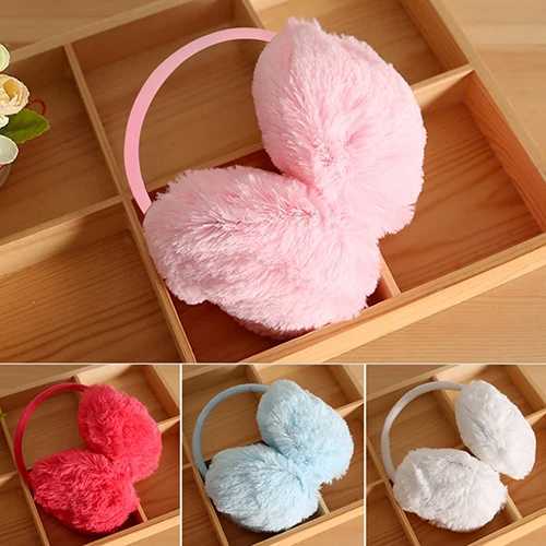Soft Plush Ear Warmer Winter Warm Earmuffs for Women Men Ear Pad Ear Warmers Earmuffs Solid Headband Ear Cover Kids Ear MuffsXJ241126
