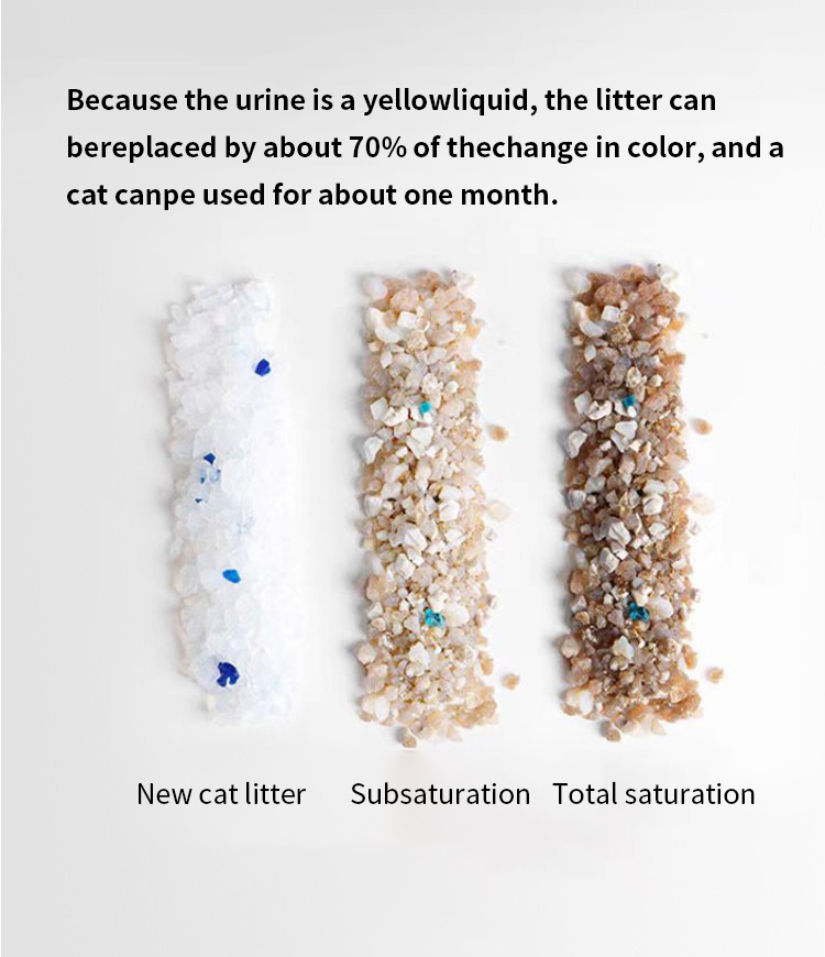 Wholesale High Quality 10L Silica Gel Cat Litter Highly Absorbent Silicone Crystal Cat Litter