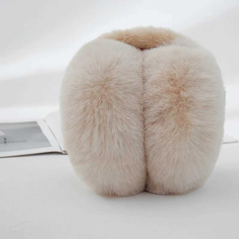 New Earmuffs Womens Winter Cute Foldable Simple Ear Cover Ear Protection Korean Version Warmth Plush Warm Anti-freeze EartipsXJ241126