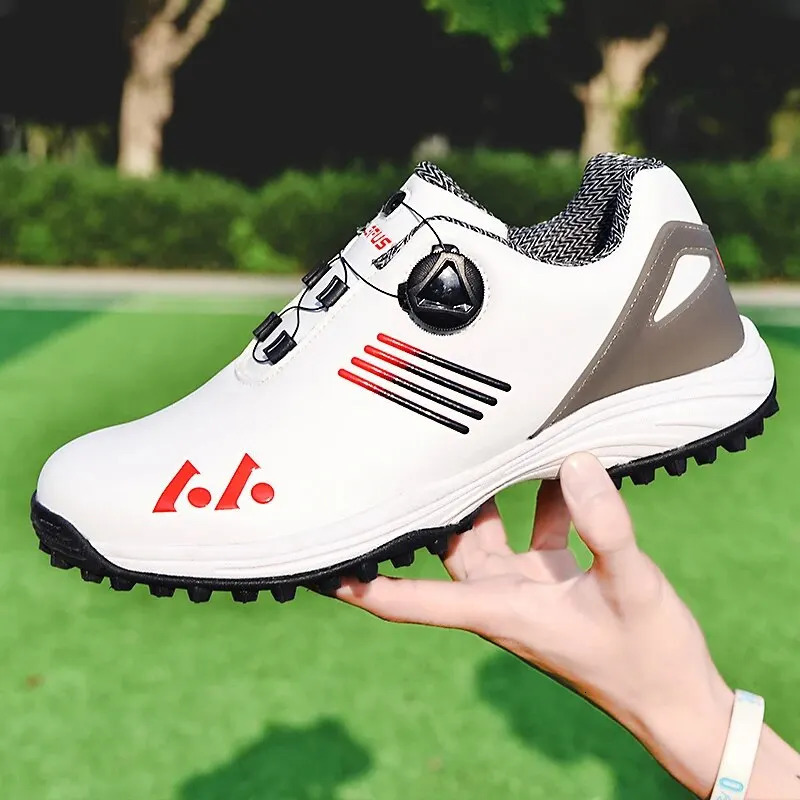 Mens Golf Shoe Professional Golf Sport Sneakers Waterproof Trainers Golfing Anti-slip Shoes Comfortable Leisure Shoes 241126