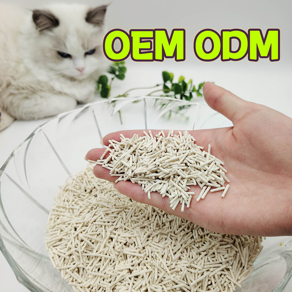 Cat super odor control strip shape tofu cat litter flushable