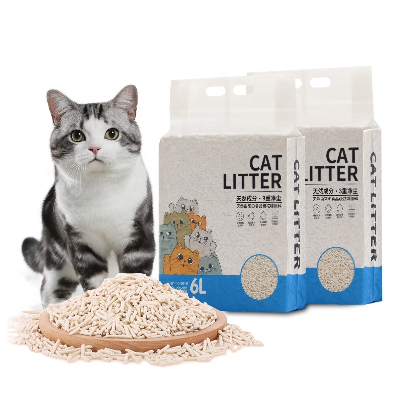 BSCI Factory Supply Wholesale Pet Product Dust Free Natural Arena Para Gato Bulk Bentonite Cat Litter