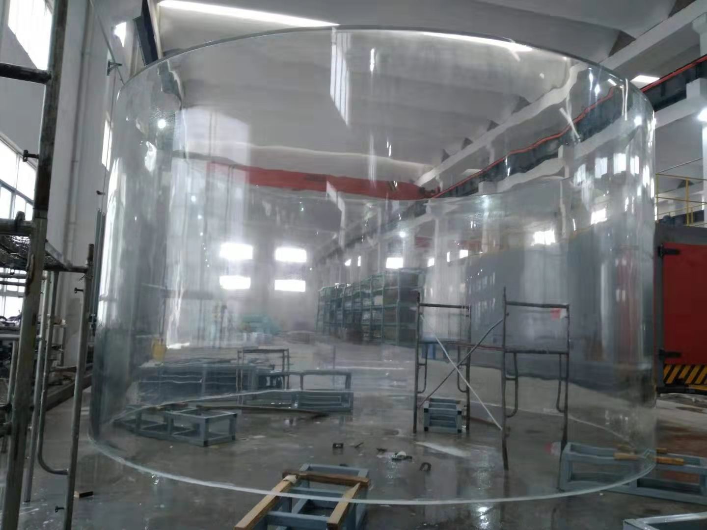 Hot Sale Large Acrylic Plexiglass Round Acrylic Aquarium Fish Tank For Aquarium Hotel Restaurant