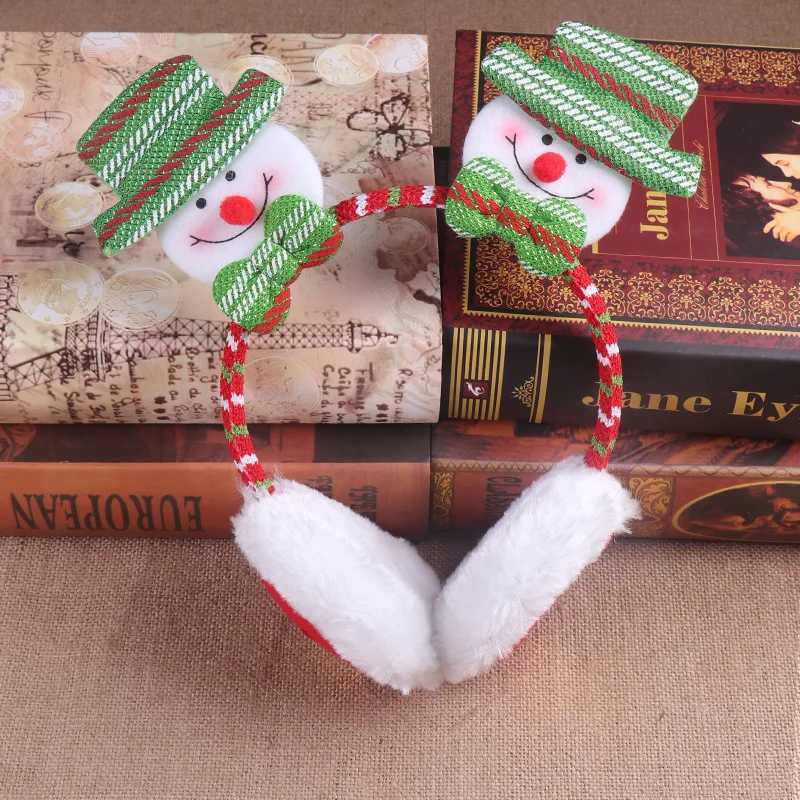 Christmas New Winter Cold Insulation High Quality Earmuffs Adult Children Warm Decoration Party DrXJ241126
