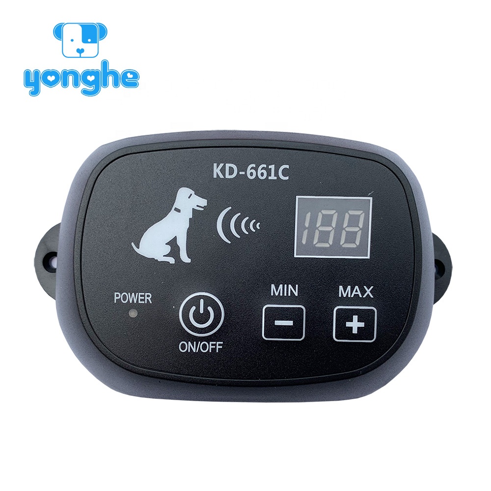 YHpet top seller 2019 easy operated waterproof beep shock electric wireless dog fence