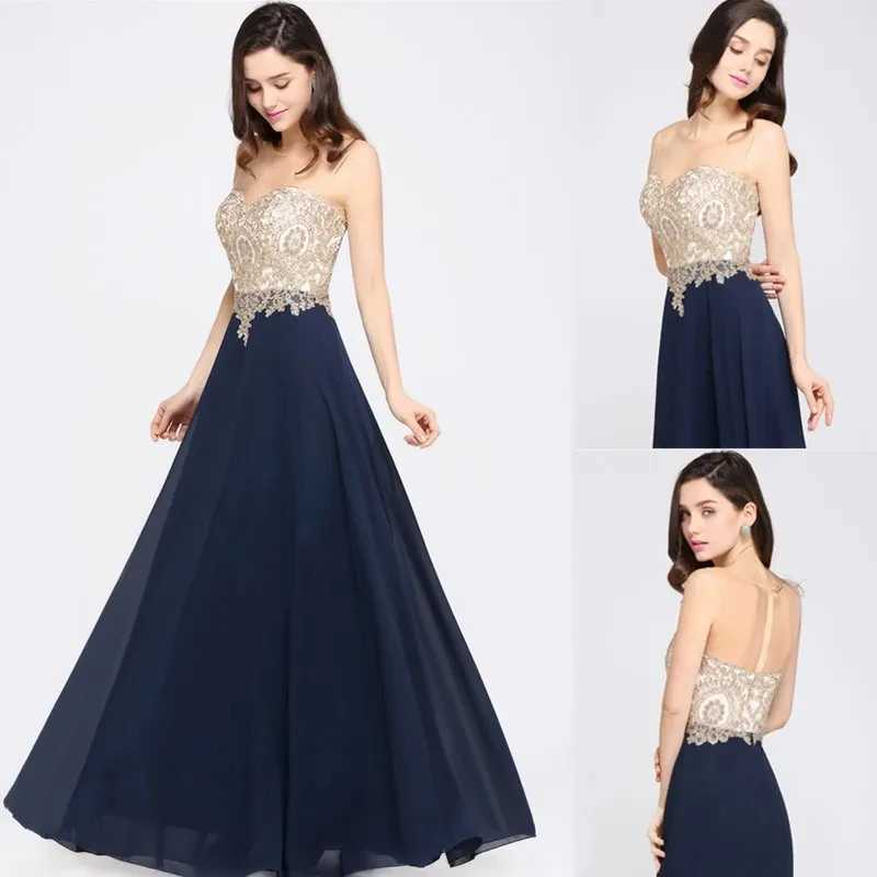 Runway Dresses Long Lace Chiffon Evening Dresses Backless Women A-line Swtheart Beaded Elegant Formal Prom Wedding Party Gown Robes De Soire Y240426