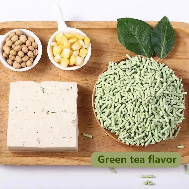 Original Tofu Broken Strong Water Absorbent Dust-free Bentonite 6L Deodorized Tofu Cat Litter Manufacturer