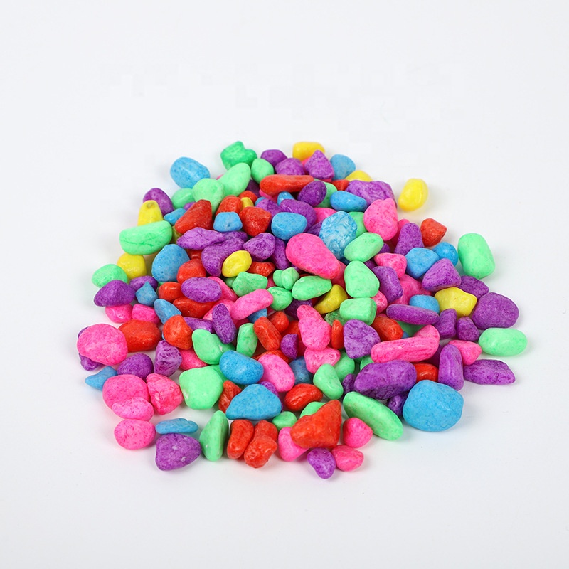 Manufacturers Wholesale Aquarium Luminous Stone Fish Pond Color Decorative Stone Landscape Stone